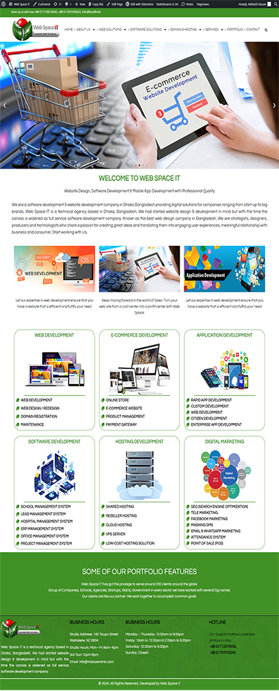 Portfolio – Web Space IT